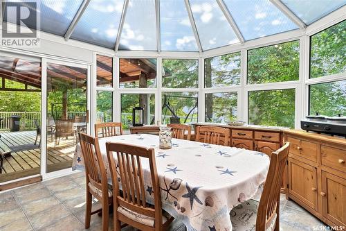 Siba Beach, Wakaw Lake, SK - Indoor Photo Showing Dining Room
