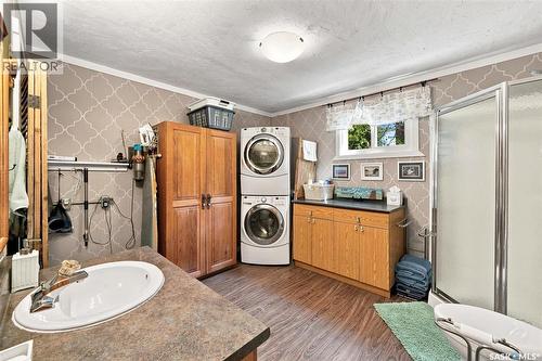 Siba Beach, Wakaw Lake, SK - Indoor Photo Showing Laundry Room
