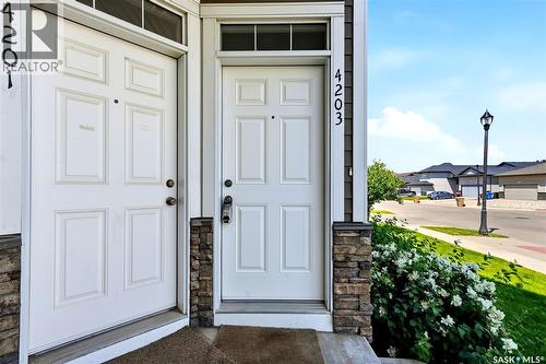 4203 Green Apple Drive E, Regina, SK - Outdoor