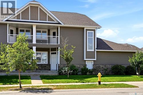 4203 Green Apple Drive E, Regina, SK - Outdoor With Facade