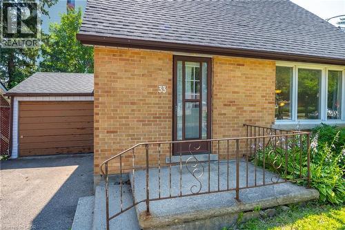 33 Belmont Avenue E, Kitchener, ON - Outdoor With Exterior