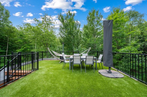 Terrasse - 161 Ch. Du Retour-Aux-Sources, Amherst, QC - Outdoor