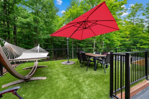 Terrasse - 171 Ch. Du Retour-Aux-Sources, Amherst, QC - Outdoor