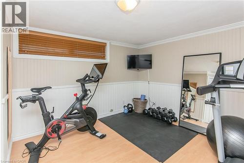 210 Dawson Street, Waterloo, ON - Indoor Photo Showing Gym Room