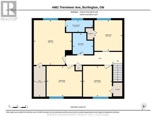 Second floor - 4461 Tremineer Avenue, Burlington, ON - Other