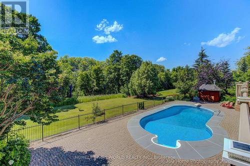 212 Burns Boulevard, King, ON - Outdoor With In Ground Pool