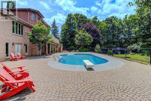 212 Burns Boulevard, King, ON - Outdoor With In Ground Pool With Deck Patio Veranda