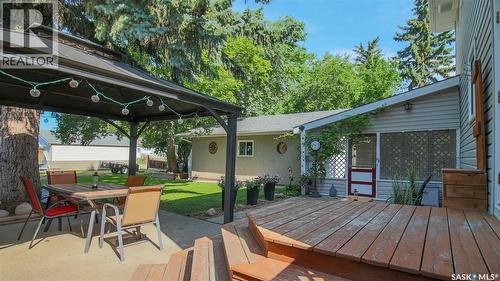 2902 Lacon Street, Regina, SK - Outdoor With Deck Patio Veranda With Exterior