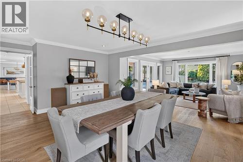 Formal dining room - 4461 Tremineer Avenue, Burlington, ON - Indoor Photo Showing Dining Room