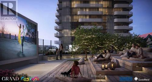 2507 - 28 Interchange Way, Vaughan, ON - Outdoor With Balcony