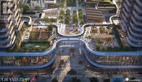 2507 - 28 Interchange Way, Vaughan, ON -  With View