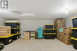 Finished loft space in garage. - 