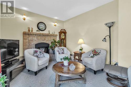 5257 Cliff Road, Lambton Shores, ON - Indoor Photo Showing Living Room With Fireplace