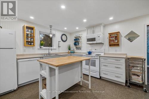 11024 First Line Nassagaweya, Milton (Moffat), ON - Indoor Photo Showing Kitchen With Double Sink