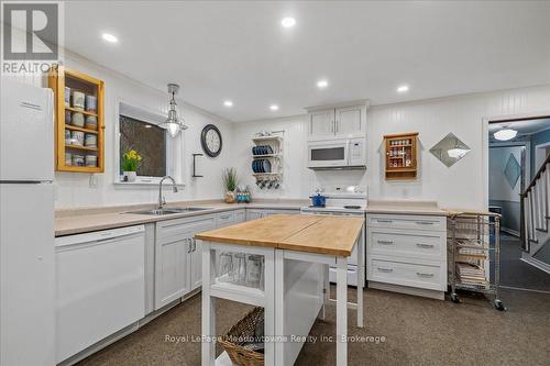11024 First Line Nassagaweya, Milton (Moffat), ON - Indoor Photo Showing Kitchen With Double Sink