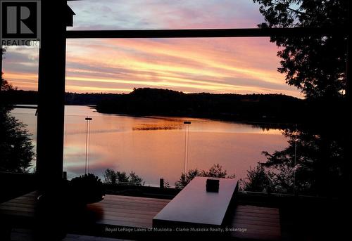 Summer Sunrise - 1311 S. Ril Lake Road, Lake Of Bays (Ridout), ON - Outdoor With Body Of Water With View