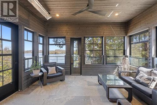 Main Level Muskoka Room off Dining Room - 1311 S. Ril Lake Road, Lake Of Bays (Ridout), ON - Indoor