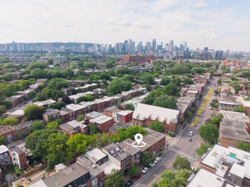 Overall view - 2109  - 2111 Rue Wellington, Montréal (Le Sud-Ouest), QC - Outdoor With View