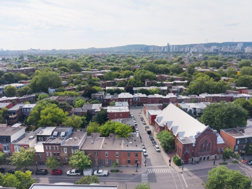 Overall view - 2109  - 2111 Rue Wellington, Montréal (Le Sud-Ouest), QC - Outdoor With View