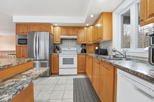 Cuisine - 2110 10E Rue, Saint-Georges, QC - Indoor Photo Showing Kitchen With Double Sink