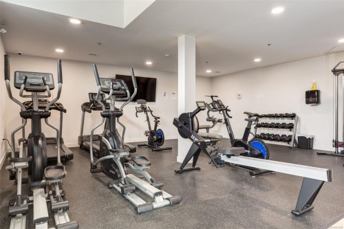 #310-4830 Cedar Ridge Pl, Nanaimo, BC - Indoor Photo Showing Gym Room