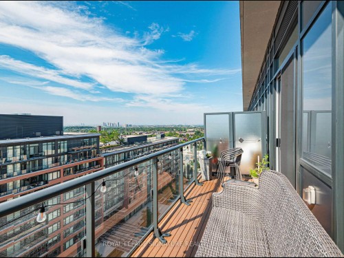 1205-100 Eagle Rock Way, Vaughan, ON - Outdoor With Balcony With View