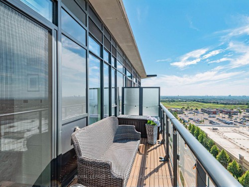 1205-100 Eagle Rock Way, Vaughan, ON - Outdoor With Balcony With Exterior