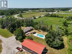 Paved driveway with lots of parking. - 