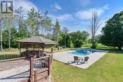 Alternate view of the back yard. - 