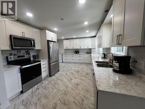 237 E 3Rd Avenue, Fort St. James, BC - Indoor Photo Showing Kitchen With Double Sink With Upgraded Kitchen
