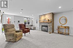 Lower Level Living Area - 