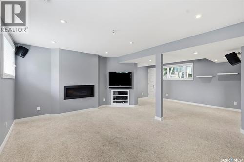 210 Laval Crescent, Saskatoon, SK - Indoor With Fireplace