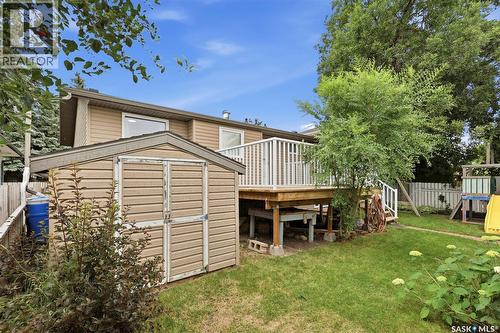 210 Laval Crescent, Saskatoon, SK - Outdoor With Deck Patio Veranda