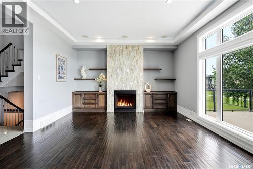 138 Flegel Court, Saskatoon, SK - Indoor With Fireplace