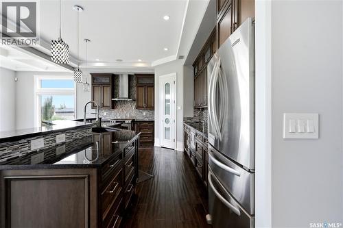 138 Flegel Court, Saskatoon, SK - Indoor Photo Showing Kitchen With Upgraded Kitchen