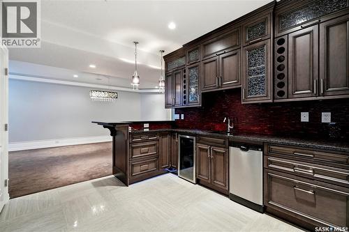 138 Flegel Court, Saskatoon, SK - Indoor Photo Showing Kitchen With Upgraded Kitchen