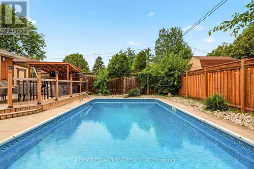 715 Drury Lane, Burlington, ON - Outdoor With In Ground Pool With Backyard