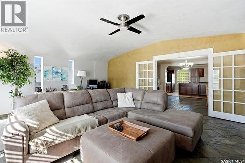 308 3Rd Street W, Delisle, SK - Indoor Photo Showing Living Room