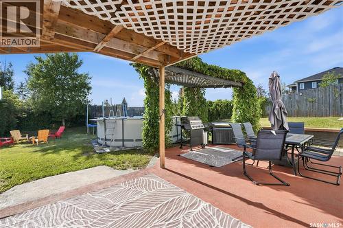 308 3Rd Street W, Delisle, SK - Outdoor With Deck Patio Veranda