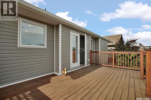 412 Lyle Crescent, Warman, SK - Outdoor With Deck Patio Veranda With Exterior