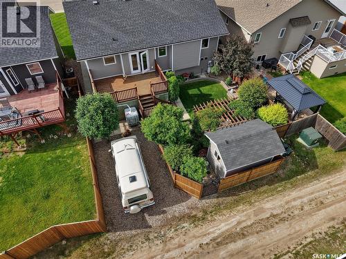 412 Lyle Crescent, Warman, SK - Outdoor With Deck Patio Veranda With Exterior