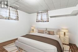 4th bedroom in basement (virtually stage) - 