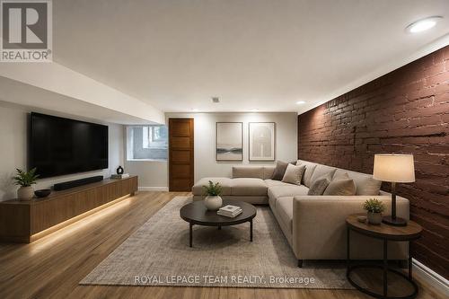Virtually Staged - 301 Somerset Street E, Ottawa, ON - Indoor Photo Showing Living Room