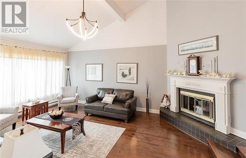 52 Mountbatten Drive, St. John'S, NL - Indoor Photo Showing Living Room With Fireplace