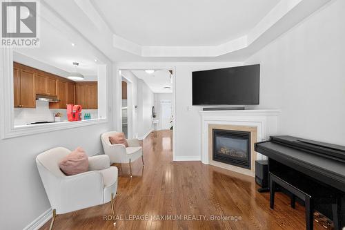 95 White Beach Crescent, Vaughan, ON - Indoor With Fireplace