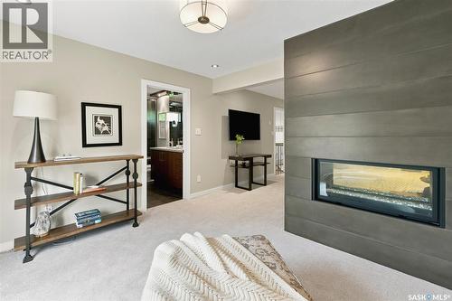 3834 Balfour Place, Saskatoon, SK - Indoor With Fireplace