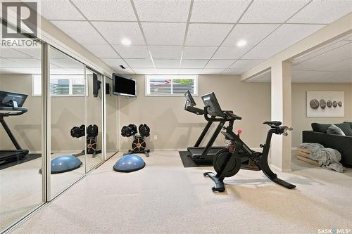3834 Balfour Place, Saskatoon, SK - Indoor Photo Showing Gym Room