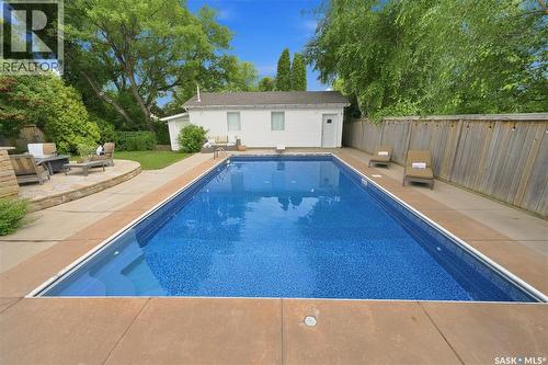 3834 Balfour Place, Saskatoon, SK - Outdoor With In Ground Pool With Backyard