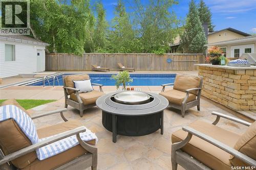 3834 Balfour Place, Saskatoon, SK - Outdoor With In Ground Pool