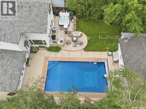 3834 Balfour Place, Saskatoon, SK - Outdoor With In Ground Pool